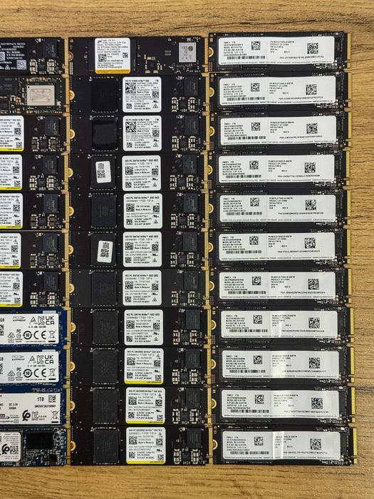 SSD 1TB NVME M2. GEN 4,3 ORIGINAL SSDlar optom naxrlarda 150ta bor