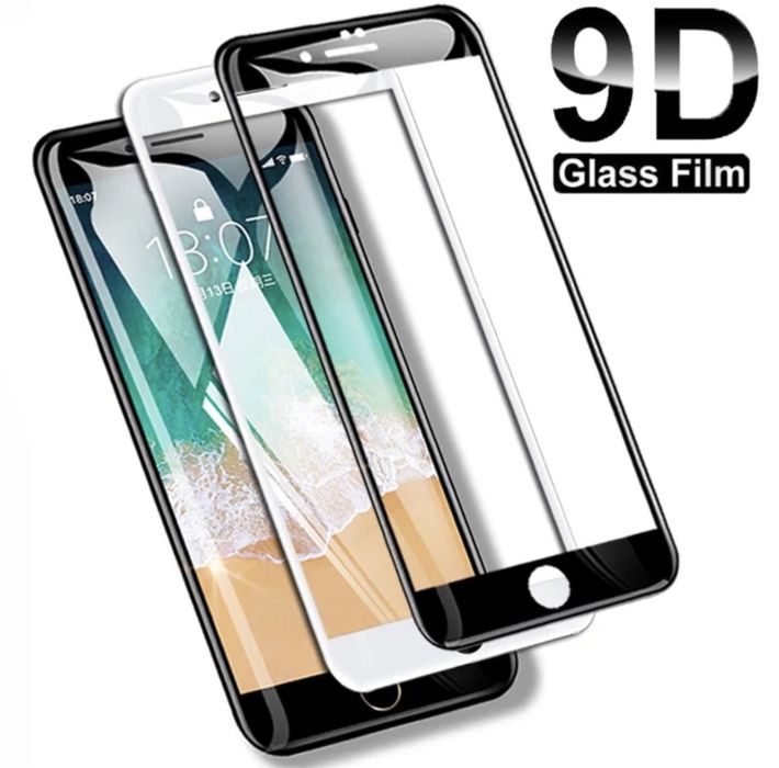 Iphone 7 8 PLUS SE 16E Husa Silicon Catifea + Folie Sticla Curbata 9D
