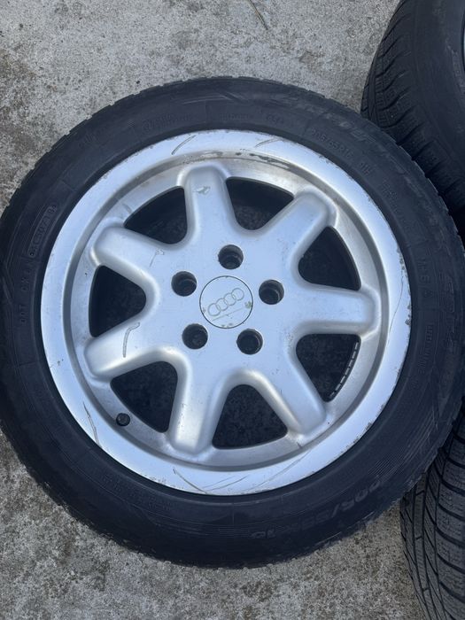Джанти с зимни гуми за audi 205/55/16