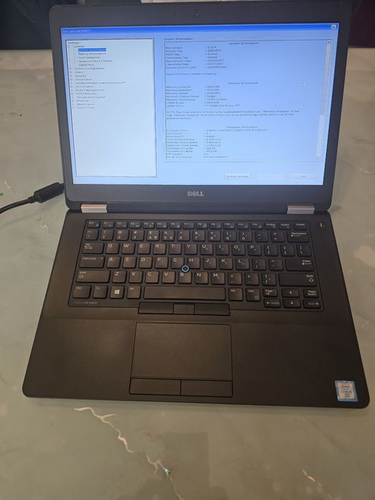 Laptop Dell E5470, i5-6300