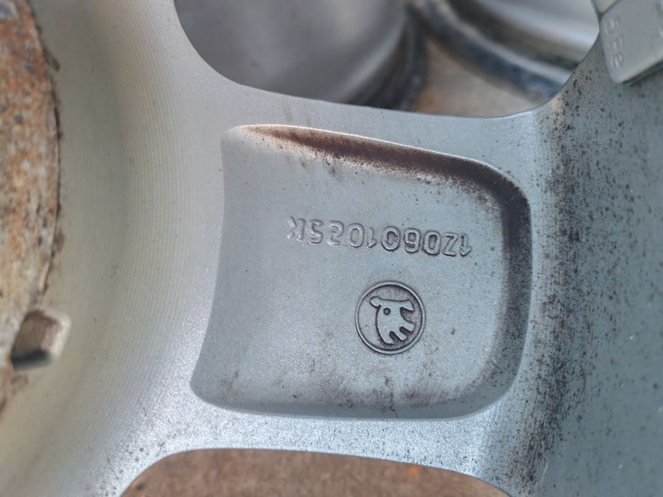 Jante aliaj originale Ce,Skoda,Audi,pe 15,5*112