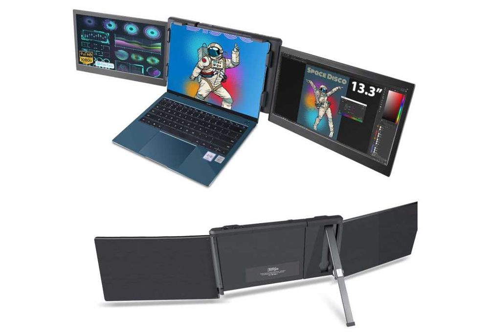 TeamGee P2 PRO Tri Screen FULL HD IPS Tip C