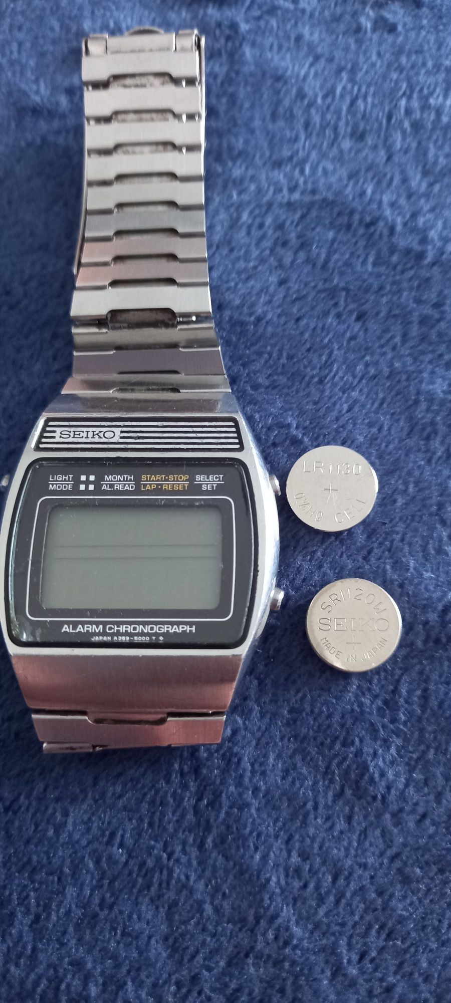 Ceas B rb tesc Vintage Seiko A359 5010 Japan Focsani OLX.ro