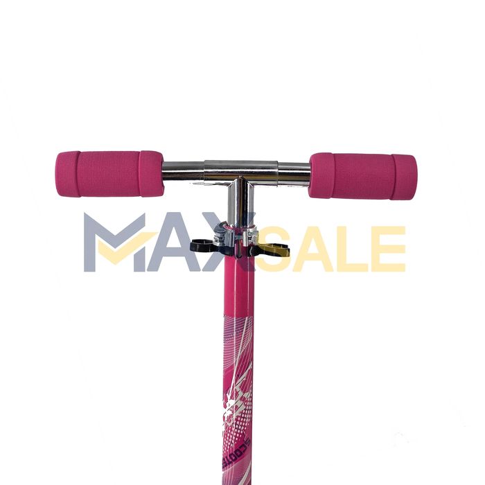 Детска тротинетка сгъваема скутер scooter алуминиева розова