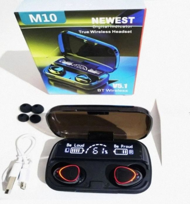 M10 Naushnik bizda barcha tovarlar arzon