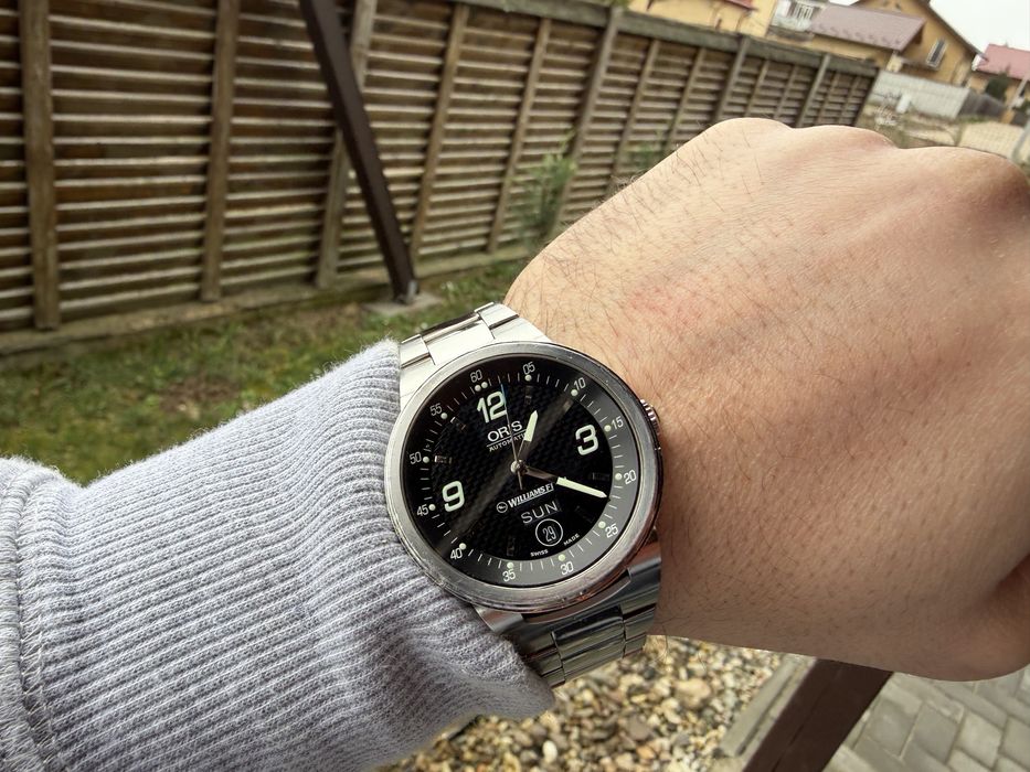 Ceas Oris Automatic Day/Date Williams F1