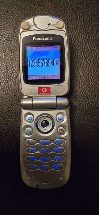 TELEFON Colectie: Panasonic EB X60
An lansare: 2003Panasonic EB X60 (rar): 50 lei
An lansare: 2003

Aspect: 8/10

Functional: 10/10

Liber de retea

V