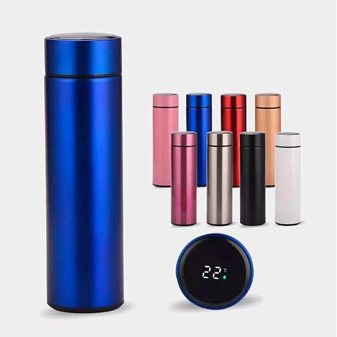 Термос с датчиком температуры Led!Термосы оптом! термокружки,термосы,