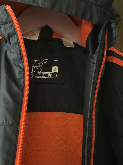 Детско Оригинално яке за момче Adidas 7-8 години 128 см