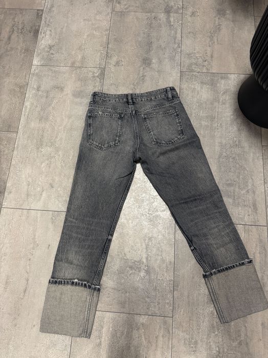 Zara дънки с навит крачол