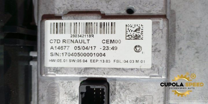 Display navigatie 280342118R Renault Kadjar 1 [2015 - 2018]