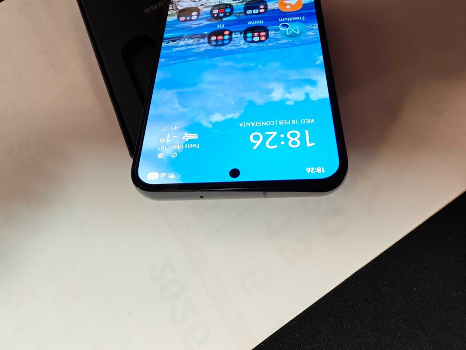 Samsung Galaxy S23 Onyx Black 128/8Gb garantie eMag sept.2026 fullbox