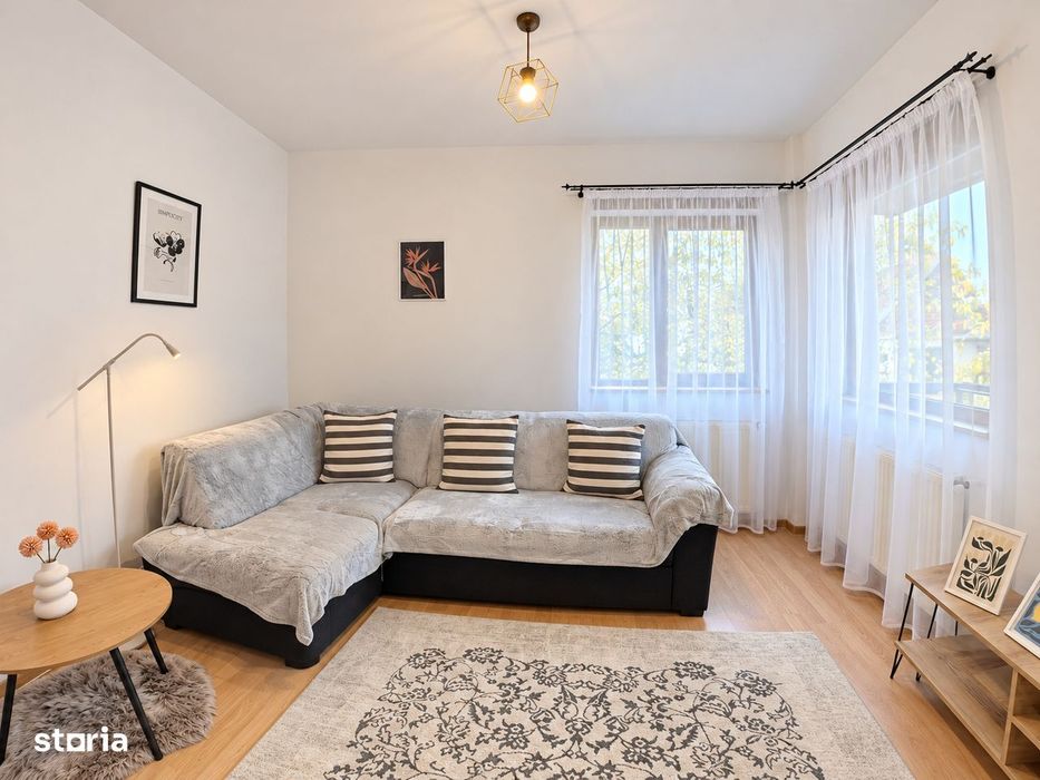 Apartament cu 3 camere la etajul 1 de inchiriat- zona Autogara