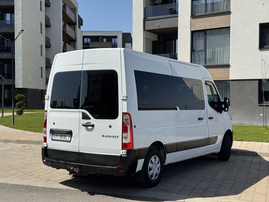 Renault Master 8+1 locuri 2016 2.3 Diesel 130cp Clima/