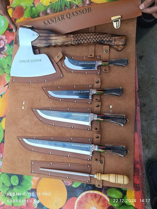 Нож ручной работы