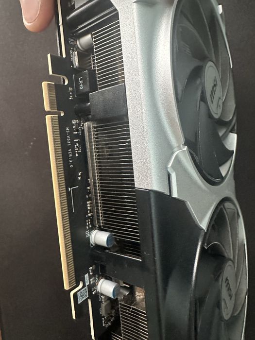 MSI GeForce RTX 5070 Ti 16G Ventus 3X OC в безупречно техническо и визуално състояние