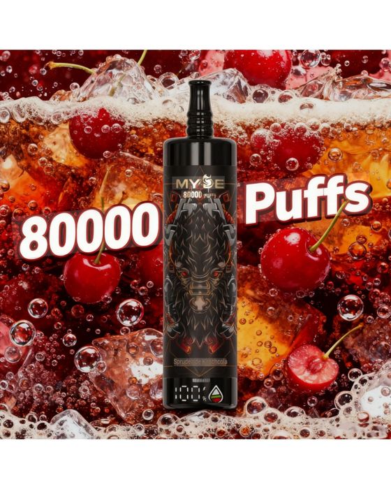 Vape MYDE Shisha 80 k ( fum intens narghilea) mai multe arome in stoc