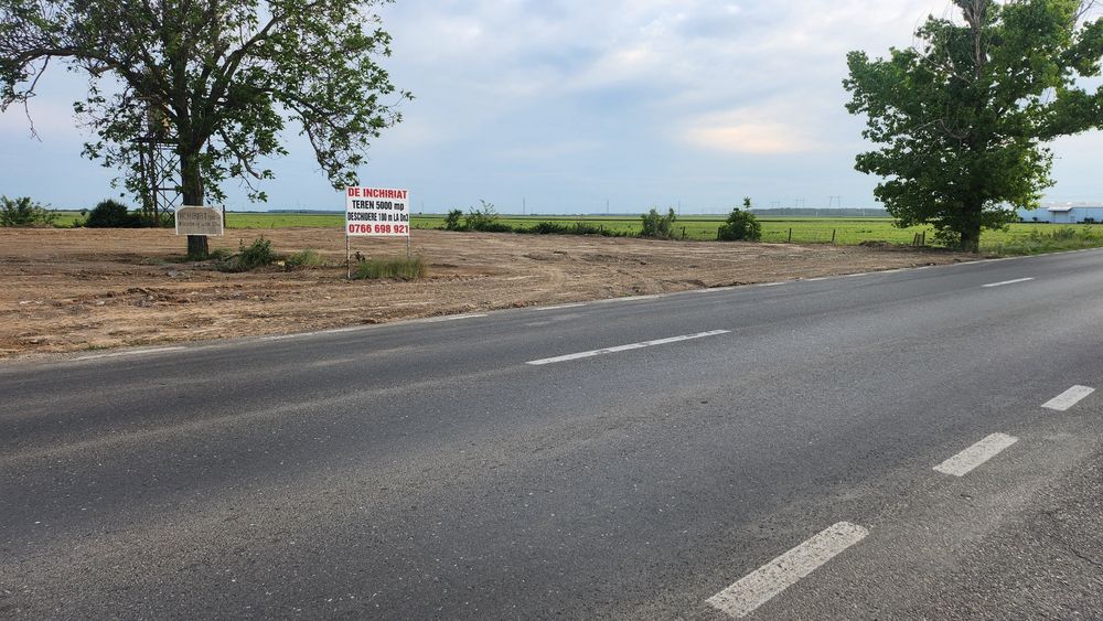 OCAZIE 5000 m , Vanzre-inchriere DESCHIDERE 100m  la SOSEA DN3
