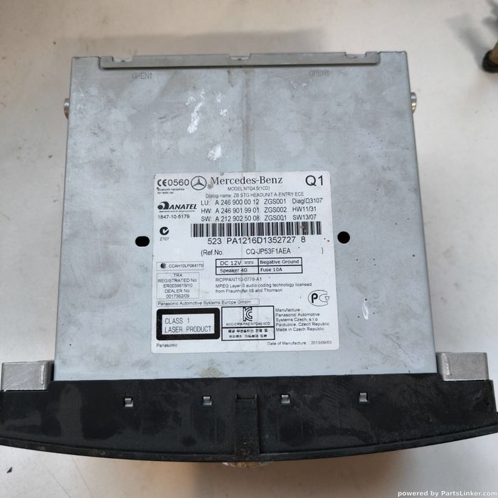 Navigatie Mercedes-Benz A-Class Iii (W176) [ 2012 - > ] Oem A246900001