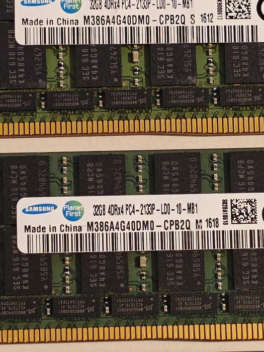 DDR 4 32GB 2133Mhz ECC SK Hynix si Samsung
