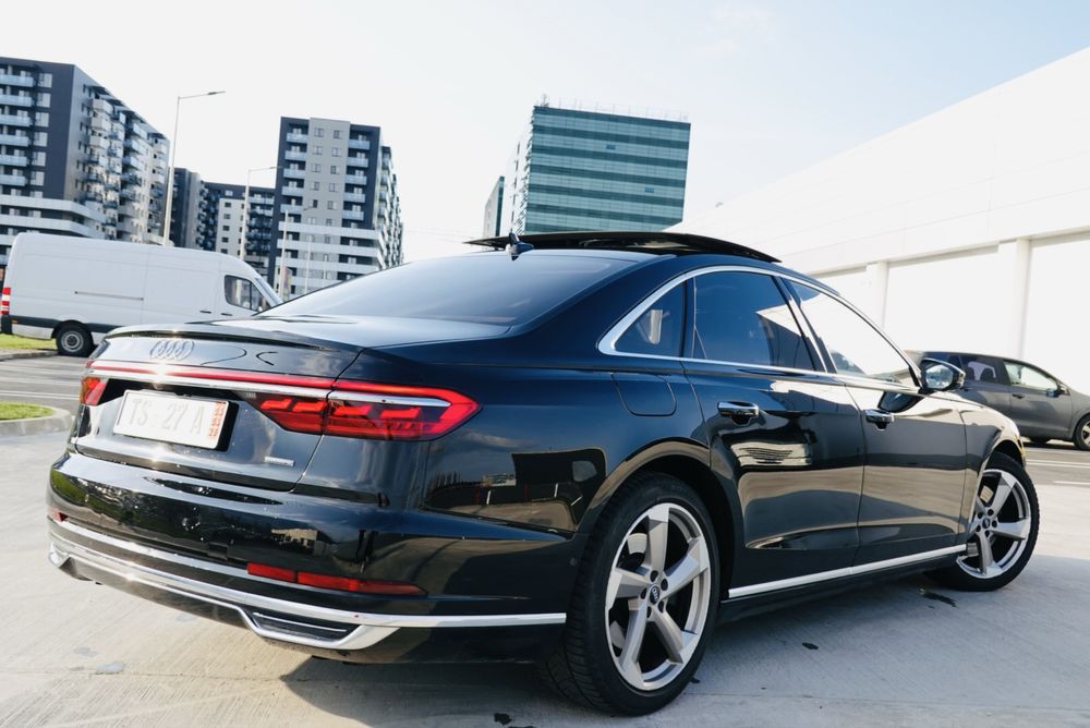 AUDI A8L 55TFSI2019 RAR efectuat lasere/trapa panoramica /night vision