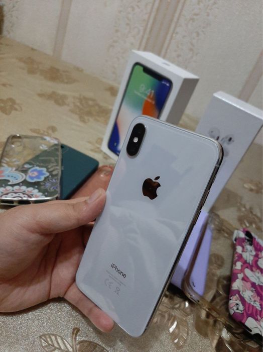 Iphone X с гарантией 256