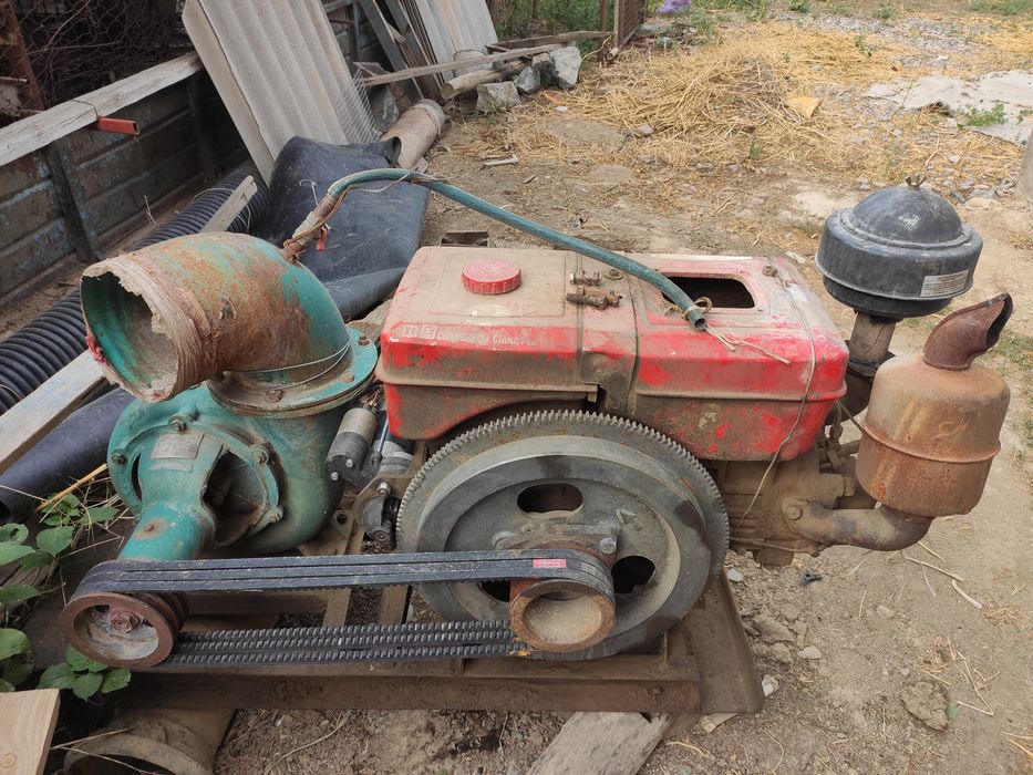 Мотопомпа 200мм с комплектом