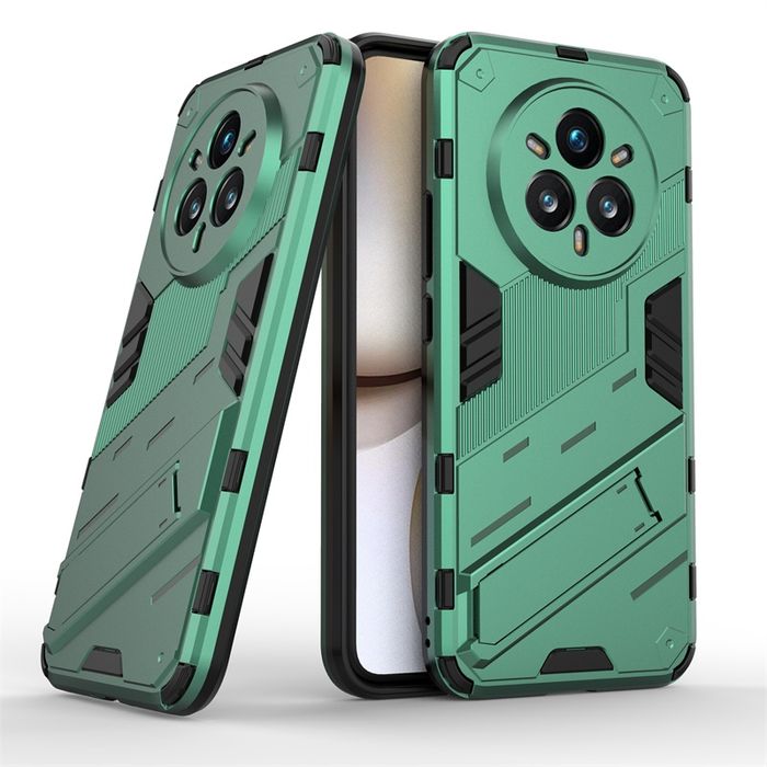 Realme 14 Pro+ 5G / PUNK ARMOR Удароустойчив кейс гръб със стойка