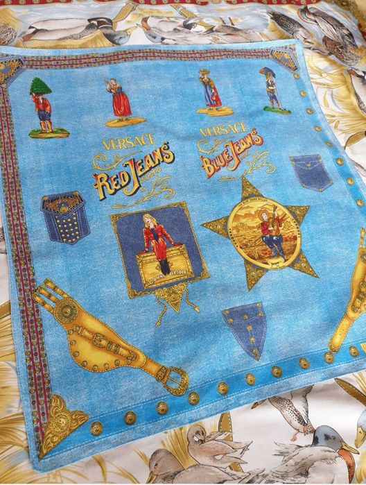 Esarfa bandana batic bumbac Versace
