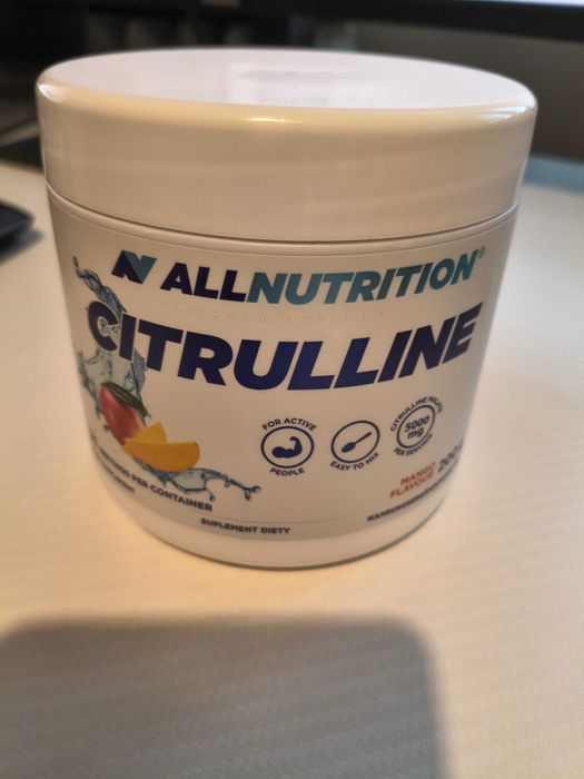 Supliment alimentar cu citrulina, ALLNUTRITION Citrulline, 200g, aroma mango, pudra