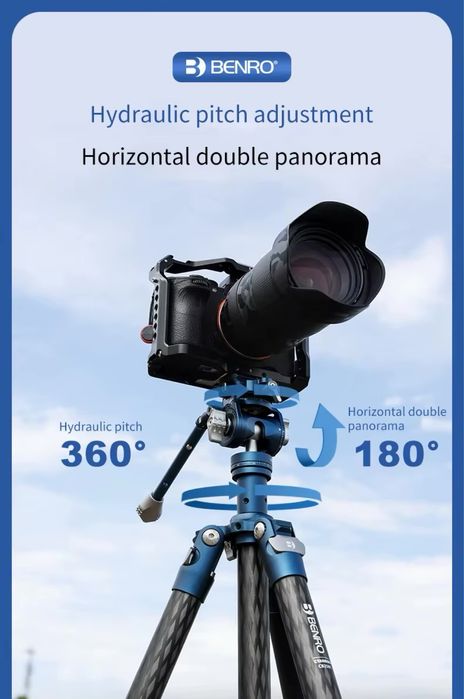 Продаётся новый карбоновий штатив от Benro