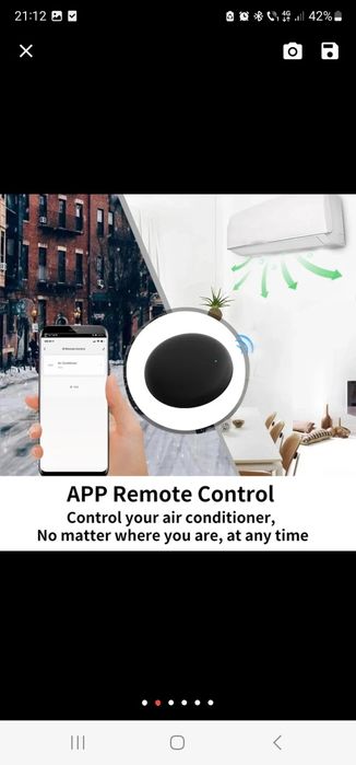 Control Wifi aer conditionat si alte device IR infrared