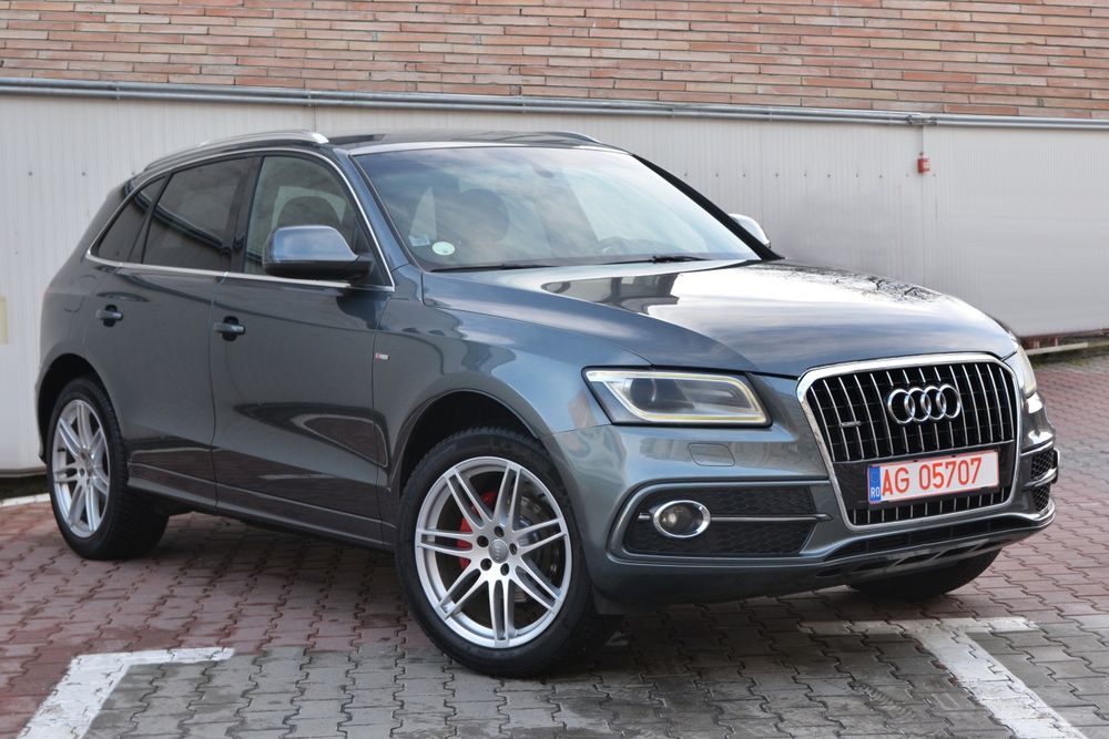 Audi Q5 3×S-line Quattro 2.0 Tdi 177 CP Facelift  2013 Alcantara