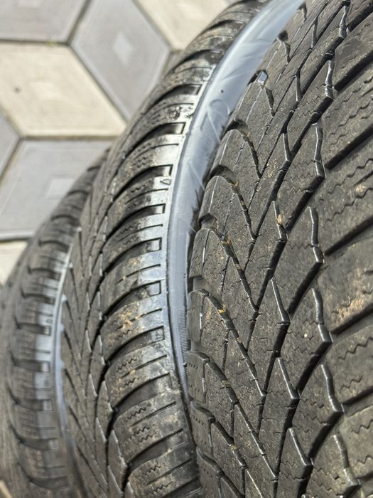 Jante aliaj Audi R17 plus cauciucuri de iarna bridgestone Bc