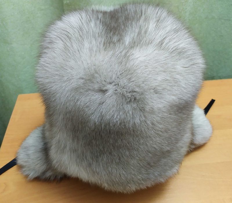 Соболь ушанка шапка детская.