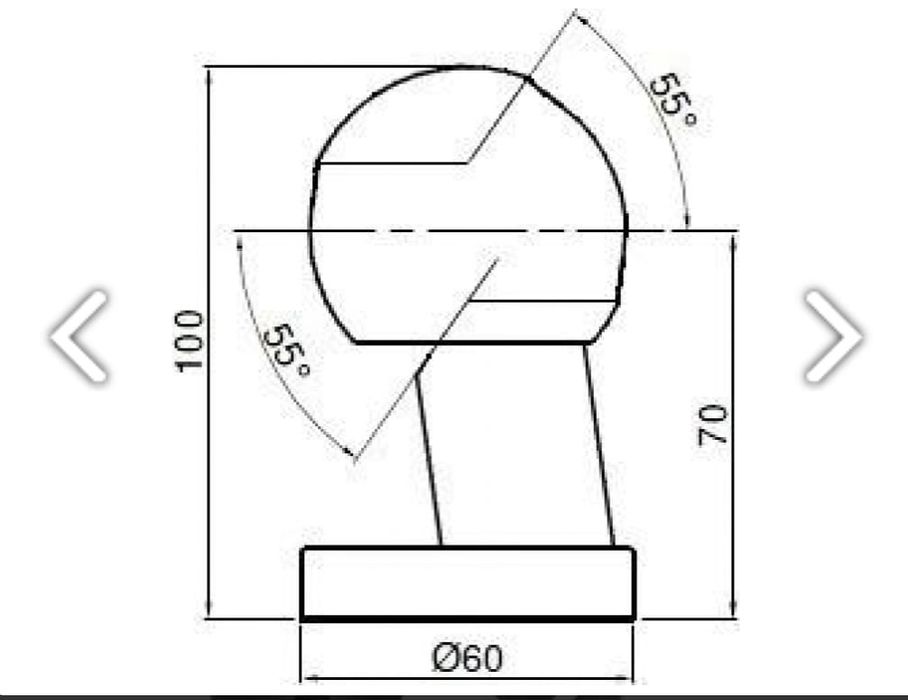 Nuci sfere kit basculare trilaterala