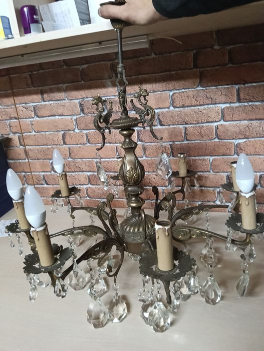 Candelabre vechi din bronz