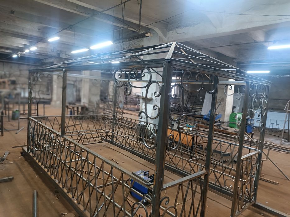 Беседки металлические