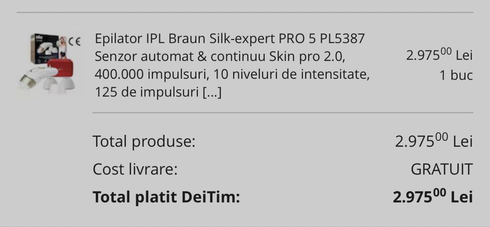 Epilator IPL Brown Silk Expert Pro 5