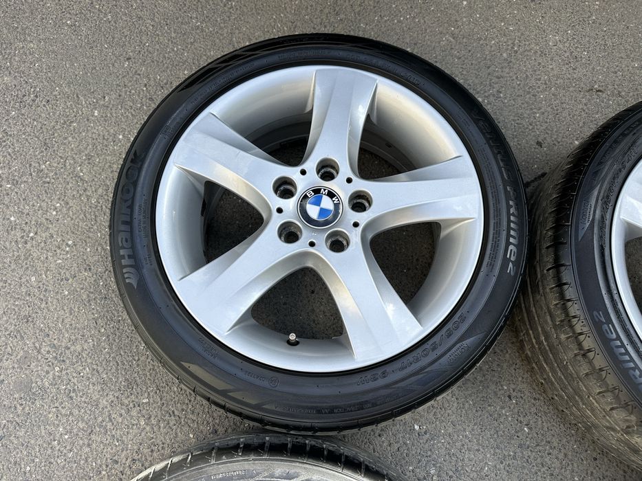 Jante originale bmw seria 1 cu anvelope de vara 205/50/17 - 225/45/17