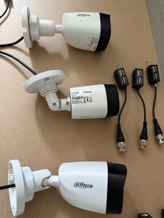 Kit 5 camere supraveghere Dahua/HMW HDCVI + 5 balun video