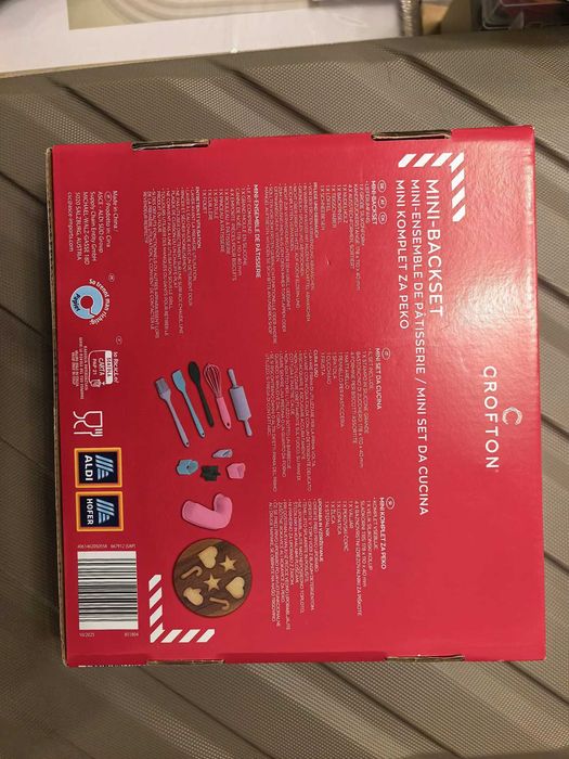 Set mini ustensile bucătărie patiserie CROFTON (ALDI) – silicon