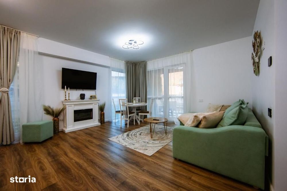 Apartament 2 camere Sinaia| Gradina 51 mp| Booking & Airbnb- Facilita