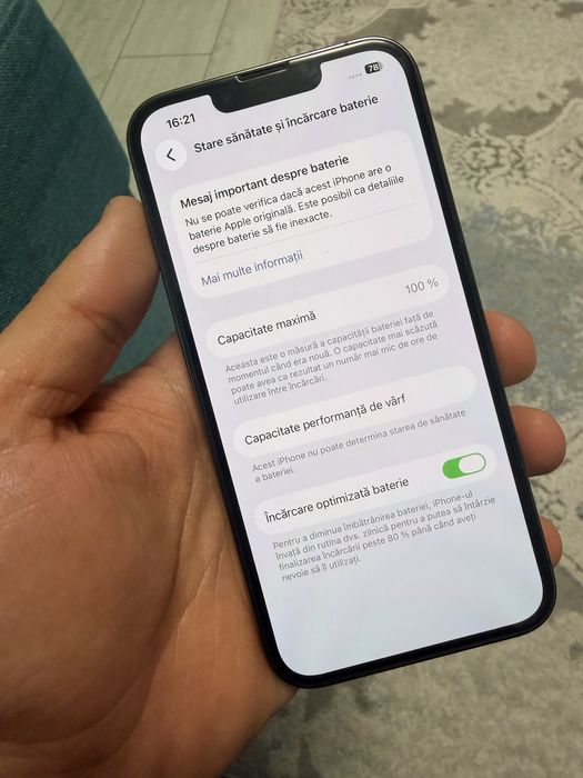 iPhone 13 Pro 256Gb baterie noua 100%
