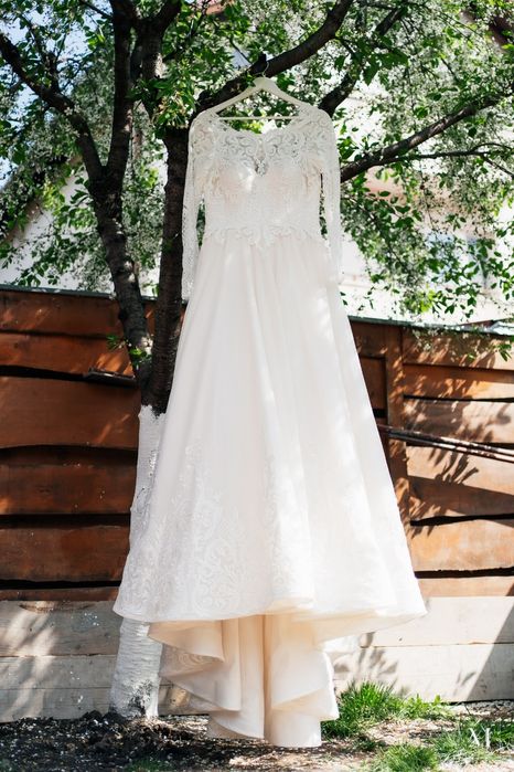 Vand rochie de mireasă unicat, ivory, 42/44 (M/L)
