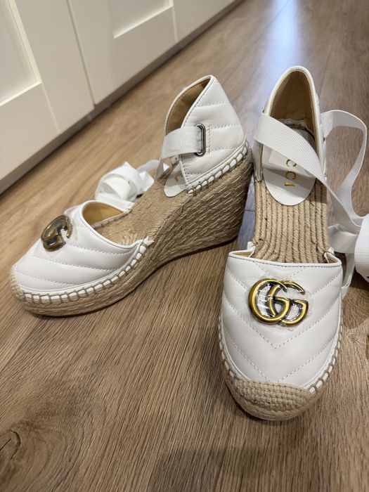 Guccï дамски сандал платформа wedge sandal
