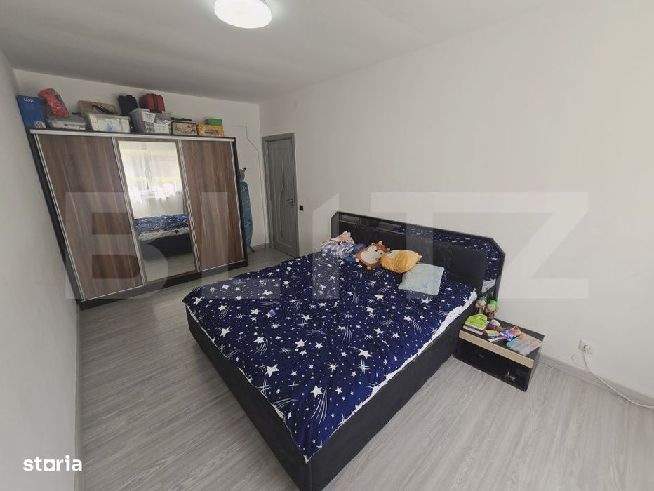 Apartament modern cu 3 camere, 69 mp, parter, balcon, Apahida