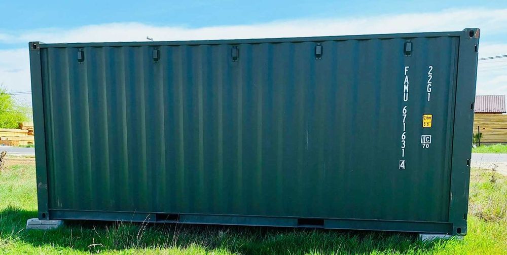 Container maritim 20ft (6,1 m) ONE WAY – NOU – 19.900 lei (TVA inclus) - Transport GRATUIT pe raza orasului Pitesti