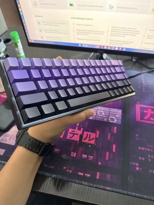 Клавиатура ZILART MasterKey 68 черный