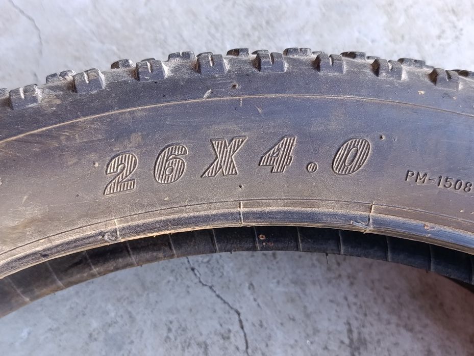 Vand cauciuc biciclata fat bike